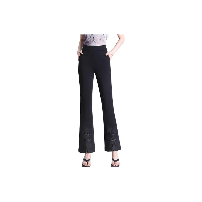 PIERRE CARDIN Casual Pants Women's Black-0