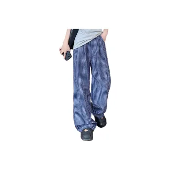 TEME Casual Pants Women's Navy Blue