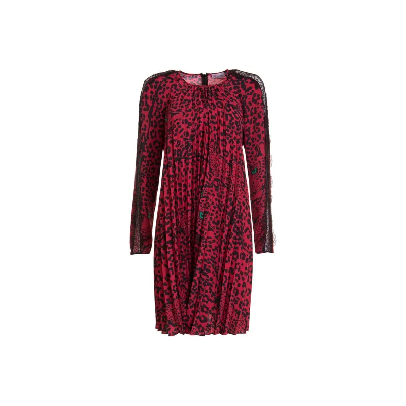 RED VALENTINO Long Sleeved Dresses Women's Red-0
