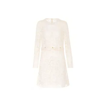 Valentino Long Sleeved Dresses Women's White