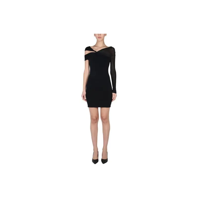 Helmut Lang Twisted Cut-out Dress-0