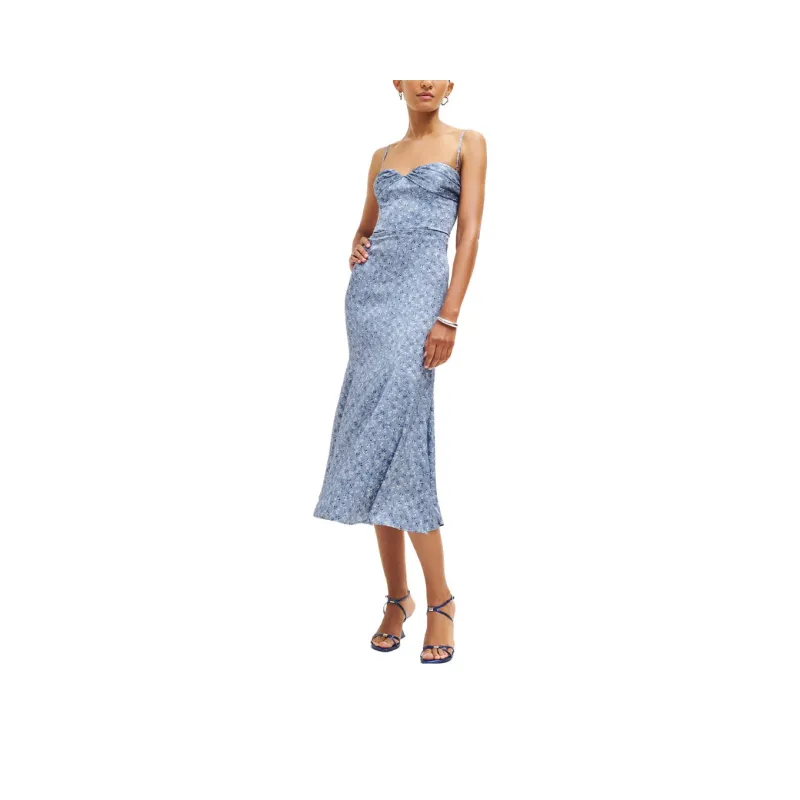 Reformation Slip Dresses Women's Blue-0