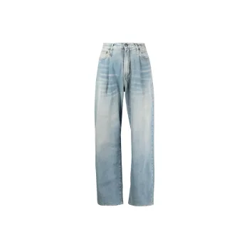 R13 Damon Wide Leg Jeans