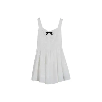 SETIROM Slip Dress Women's White