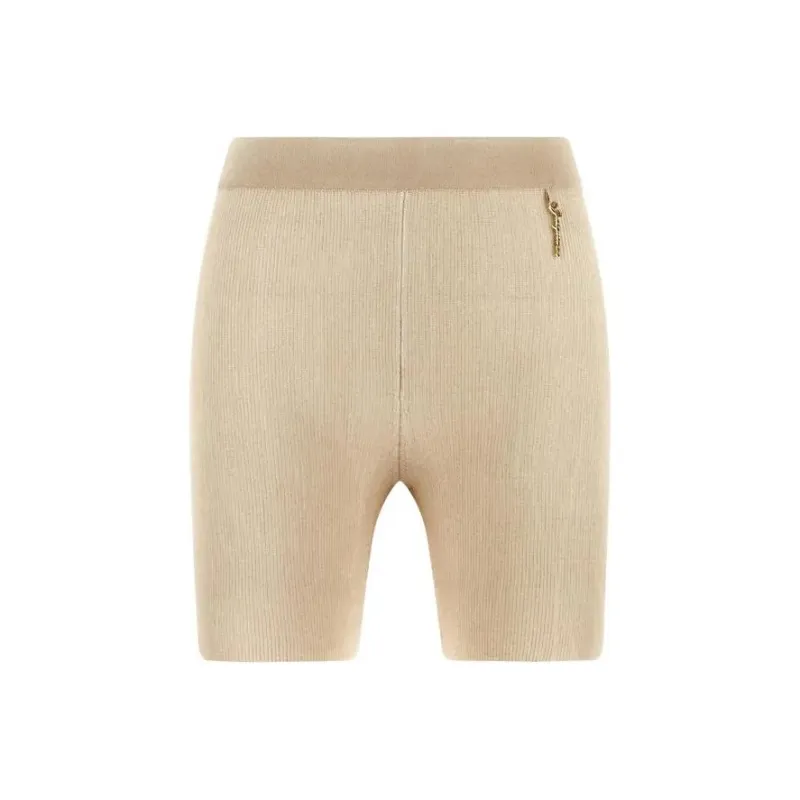 Jacquemus Charm Logo Knit Shorts-0
