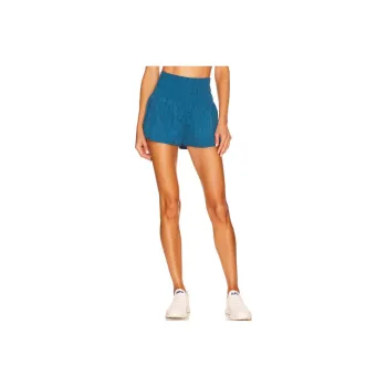 FREE PEOPLE Casual Shorts Women's Blue
