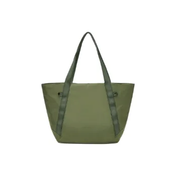Skechers Fabric Tote Bag, Shopping Bag, Handbag, Shoulder Bag Unisex Winter Moss