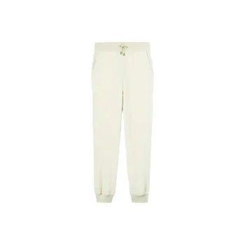 Loro Piana Knitted Sports Pants Women's Creamy Almond