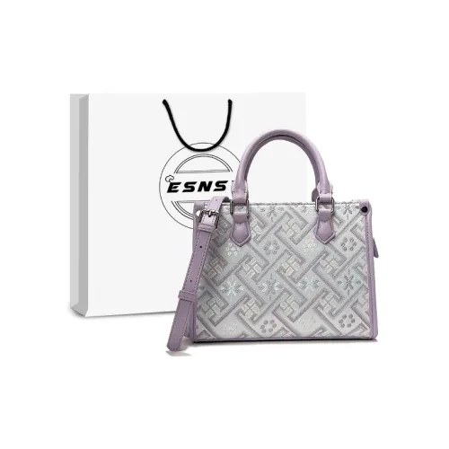 ESNSY Zhuangjin Handbag Women's Purple