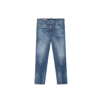 DSQUARED 2 Splatter Paint Distressed Jeans