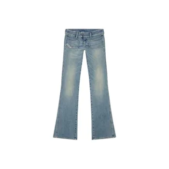DIESEL D Hush Low Rise Slim Flared Jeans 'Blue'