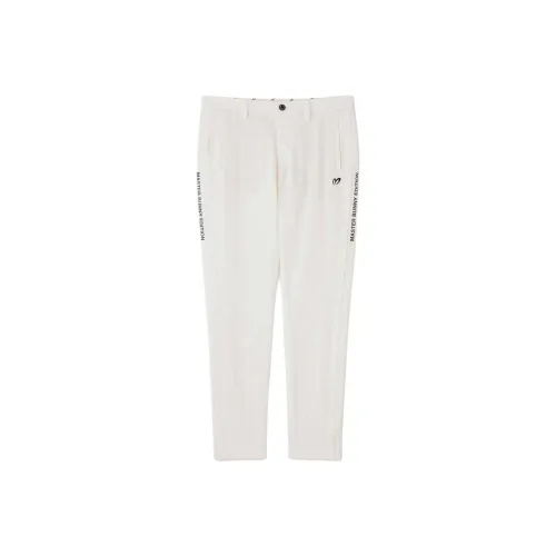 MASTER BUNNY EDITION Casual Pants Women's White