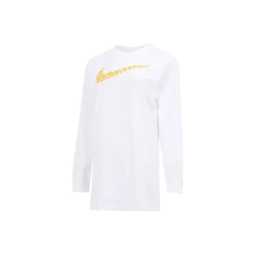 Nike Long Sleeved Dresses Women's White