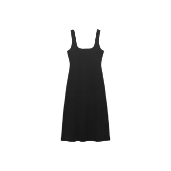 ZARA Slip Dresses Women's Black