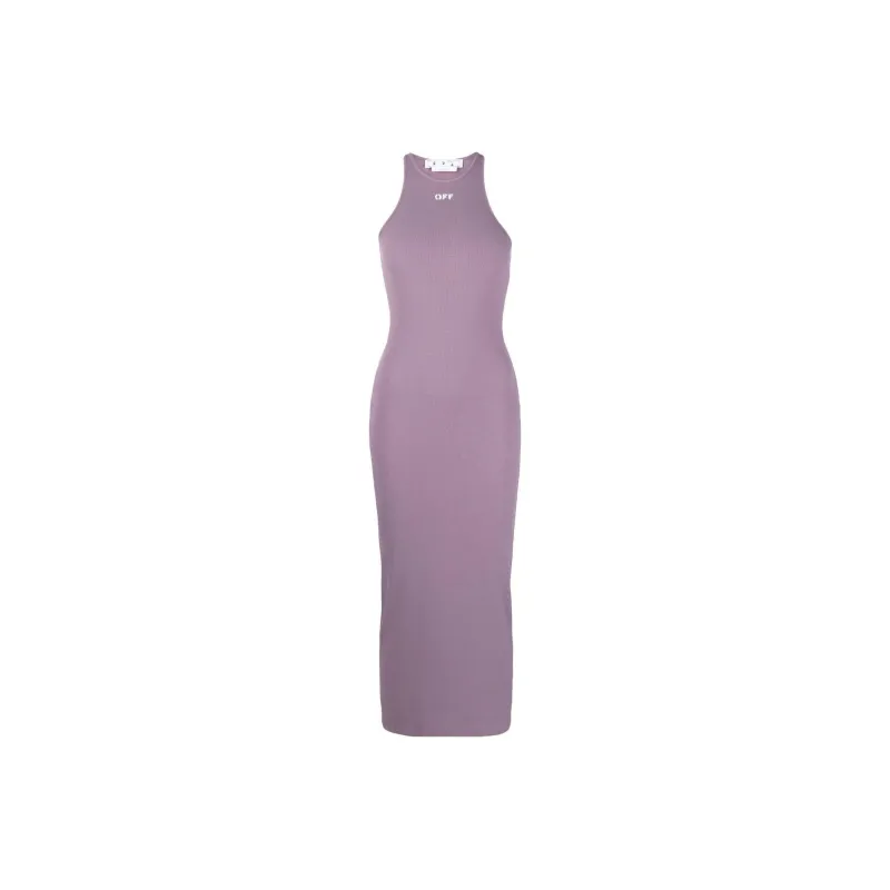 OFF-WHITE FW22 Sleeveless Dresses Women's Purple-0