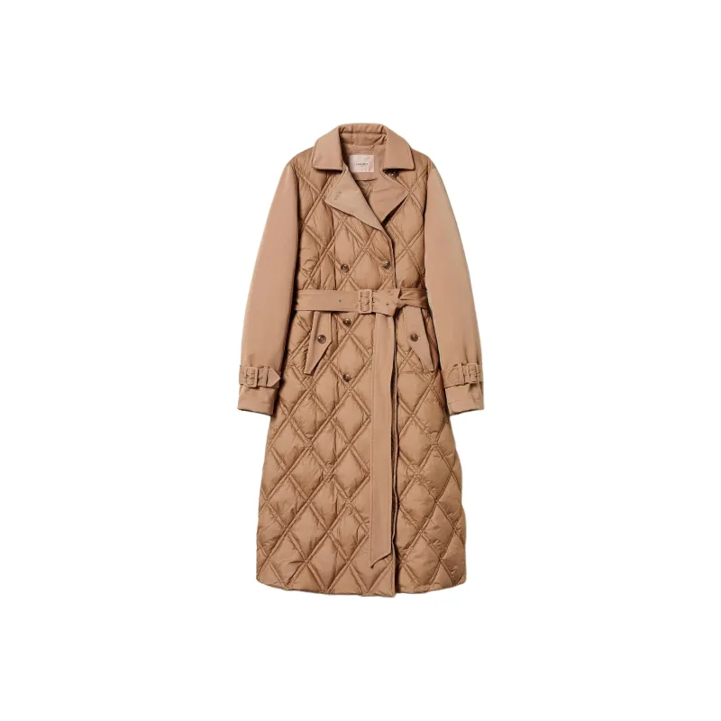Twinset Double breasted Quilted Puffer Jacket-0