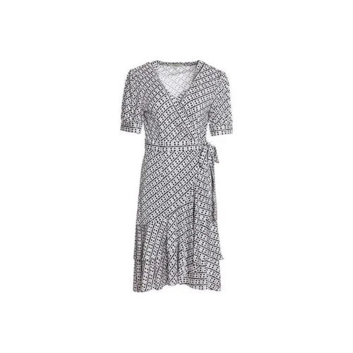 BESIONIA SS22 Short Sleeved Dress Women's Black White