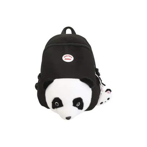 Wolfhorse Nylon Backpack Unisex Black/Pink/White/Khaki/Green/Red