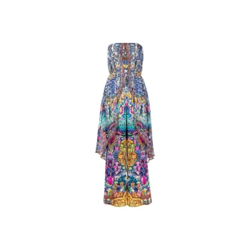Camilla Strapless Overlay Jumpsuit