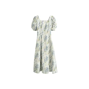 Olrain SS24 Dress Women's Light Green