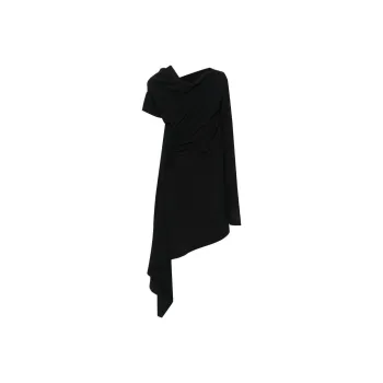 ISSEY MIYAKE SS24 Short Sleeved Dresses Women's Black
