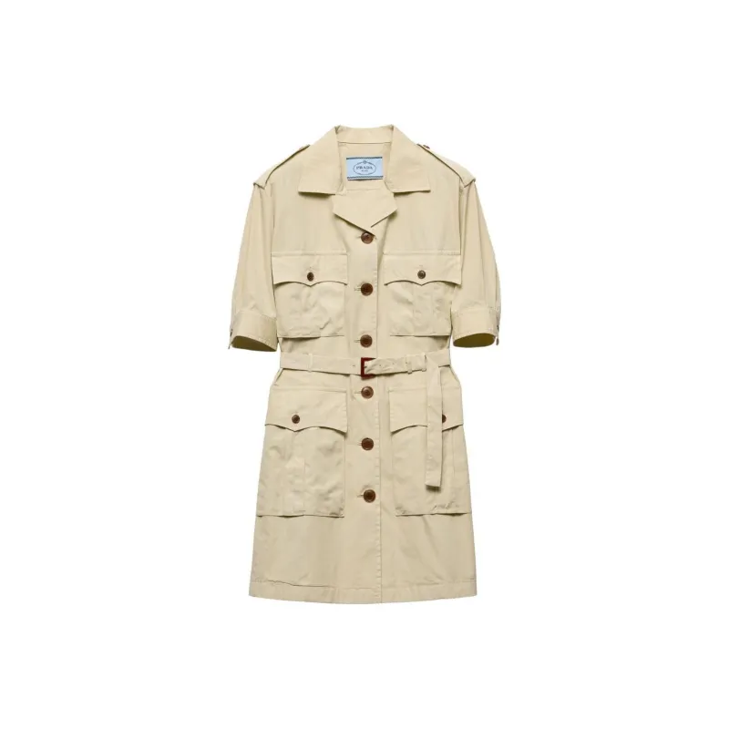 PRADA Poplin Mini Dress-0