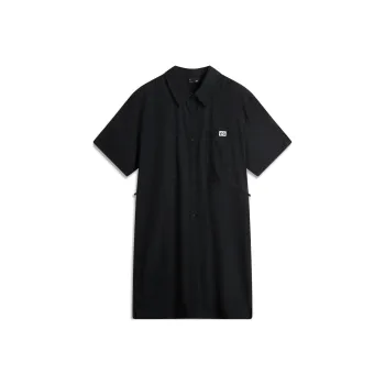 LiNing Sports Life Collection Short Sleeved Dress Women's Black