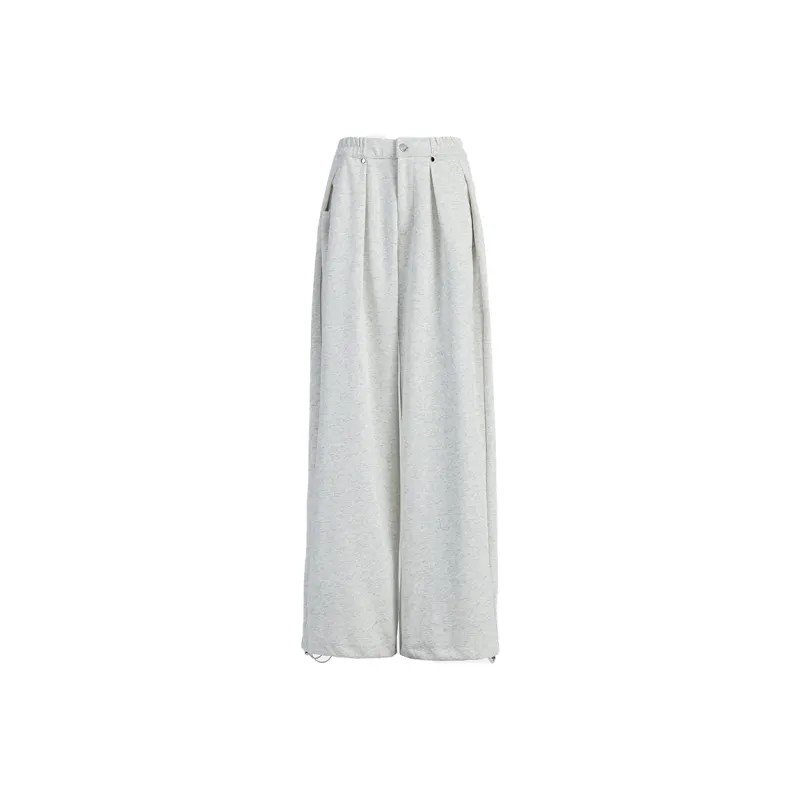 Wen Shan Casual Pants Women's Light Gray-0