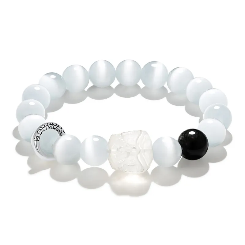 Jodie&Kevin Glass Cat Eye Bracelets Unisex-0