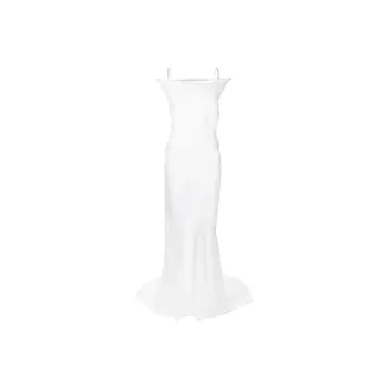 Jacquemus Sleeveless Dresses Women's White
