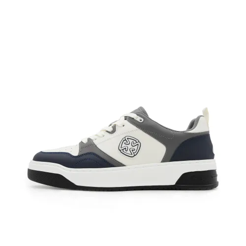 Satchi Slip Resistant Low Top Skateboard Shoes, Casual Shoes Men's Beige