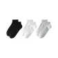 [3 Pack]Black+White+Light Gray