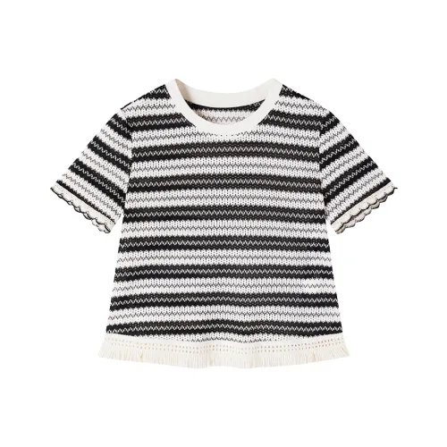 XIANGYING T Shirt Women's Black