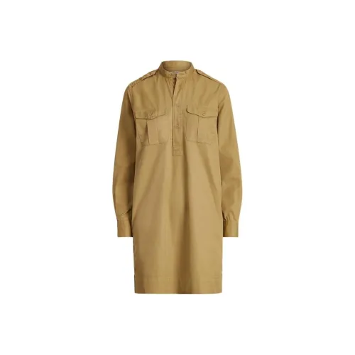 Polo Ralph Lauren Long-Sleeved Dresses Women's Brown