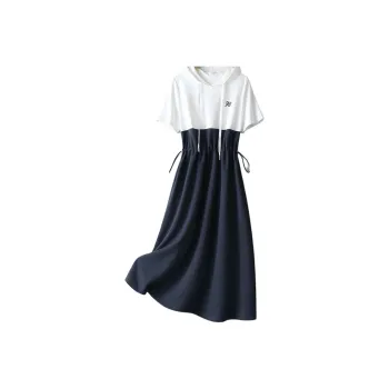 IHIMI Short Sleeved Dress Women's