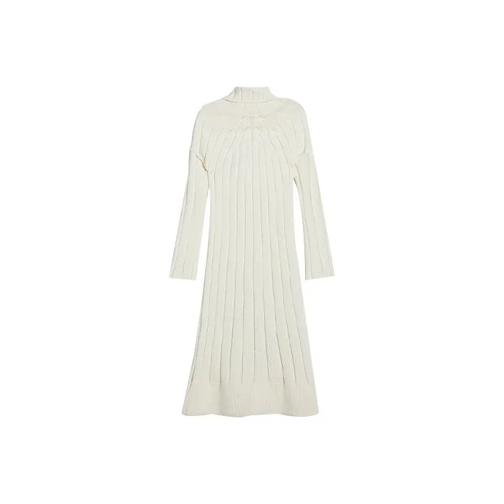 SportMa Long Sleeved Dress Women's Beige-0