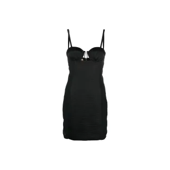 GUCCI Duchesse Cutout Dress Black