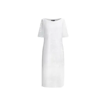 ARMANI EXCHANGEAE SS23 Short Sleeved Dress Women's White