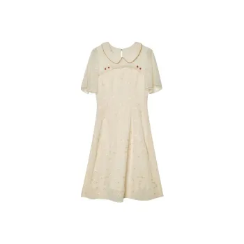 ANNECHEN Short Sleeved Dresses Women's