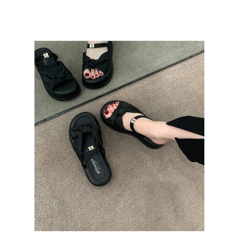LXVB Rubber Sole Slip Resistant Slide Slippers Women's-6