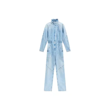 ISABEL MARANT FW23 Jumpsuit Women's Light Blue