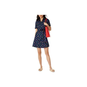 Kate Spade SS24 Short Sleeved Dress Women's French Blue