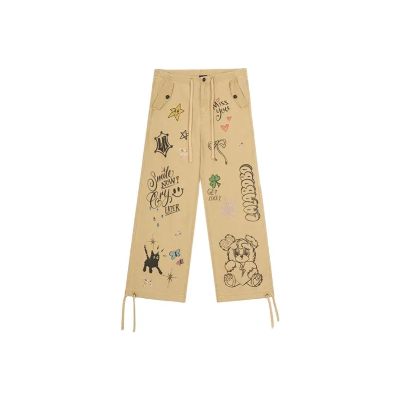 LALABOBO Jeans Unisex Khaki-0