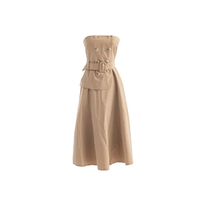 MARJORIE Sleeveless Dresses Women's Khaki-0