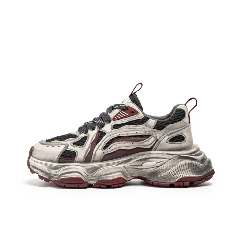 SIMBA'S PRIDE Slip Resistant Low Top Chunky Sneakers Men's
