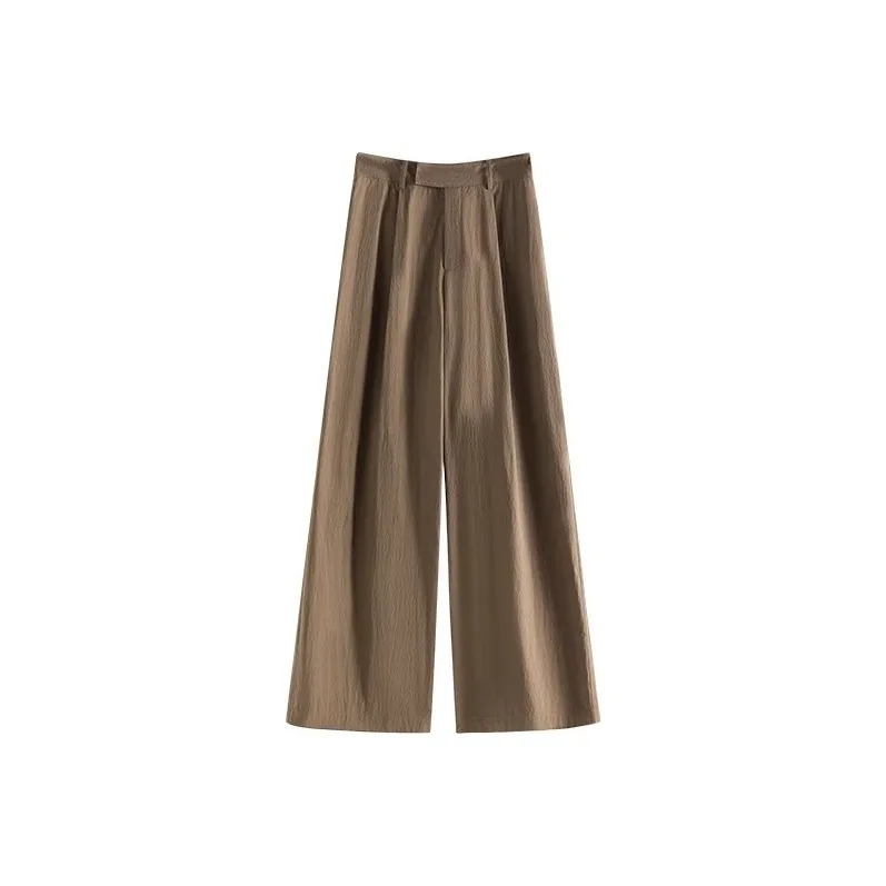 HDFULERN Casual Pants Women's Coffee-0