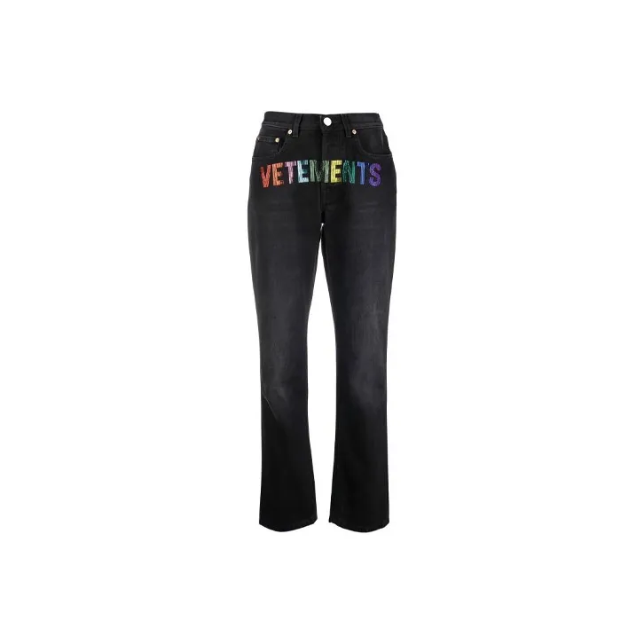Vetements Jeans Women's Black-0