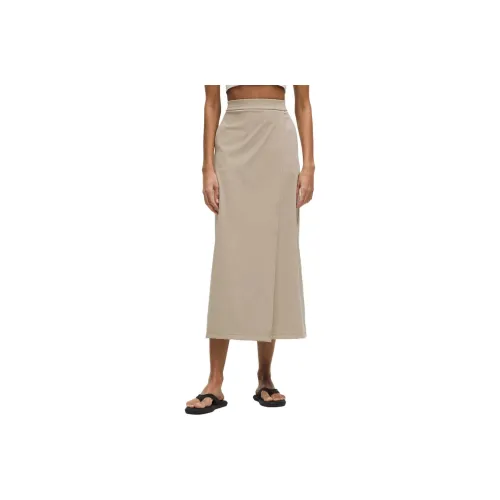 Lululemon Daydrift Casual Long Skirt Women's Beige