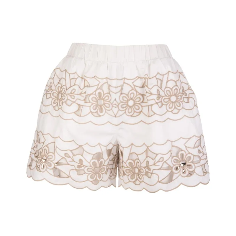 RED VALENTINO SS22 Shorts Women's White-0