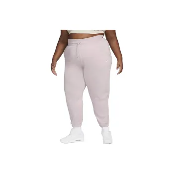 Nike Sportswear Phoenix Fleece Knitted Sports Pants Women's Light Pink
